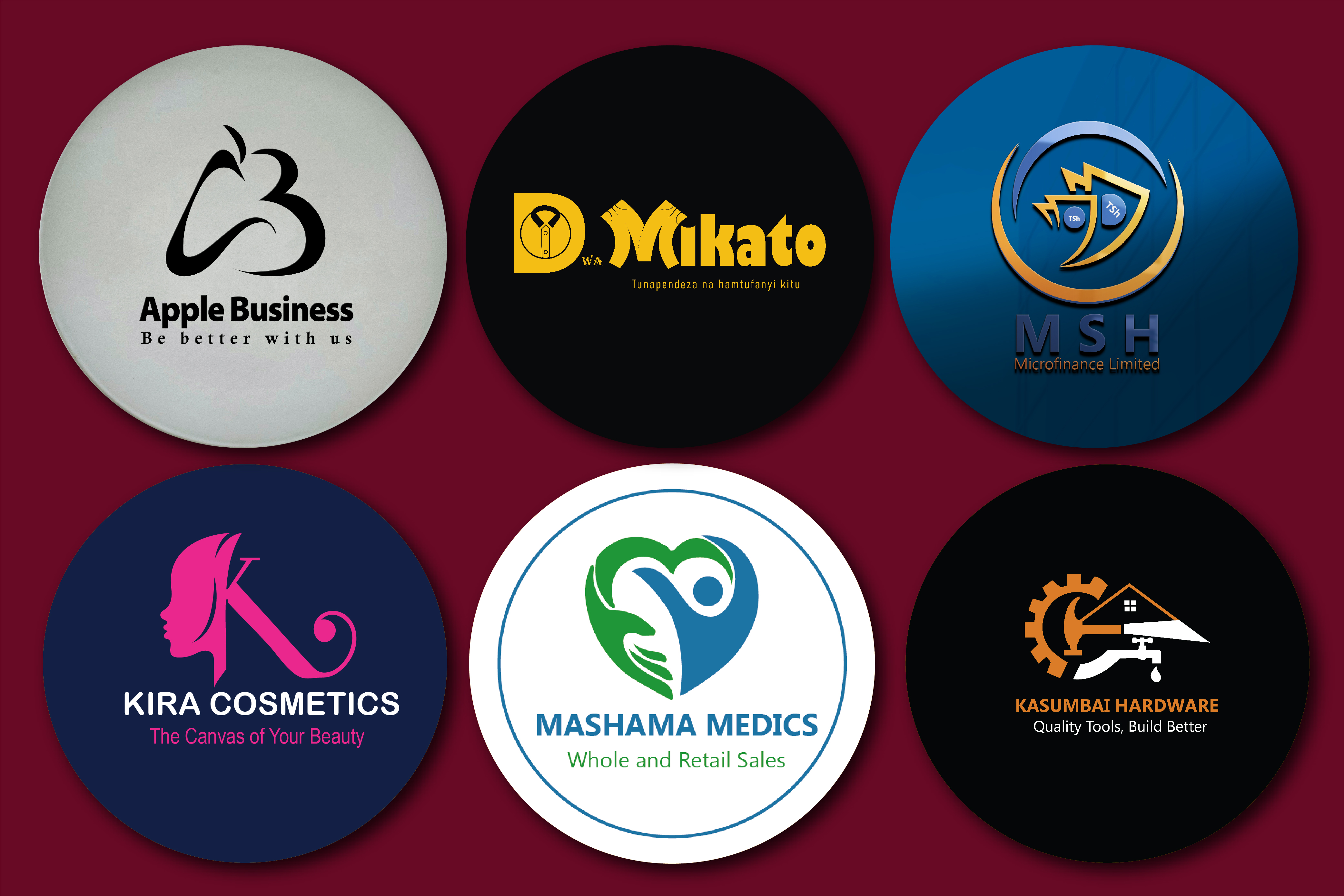 Logos designed by frajuu digitals